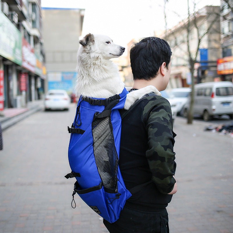 Pet Carrier Backpack Double Shoulder Travel Bag Portable