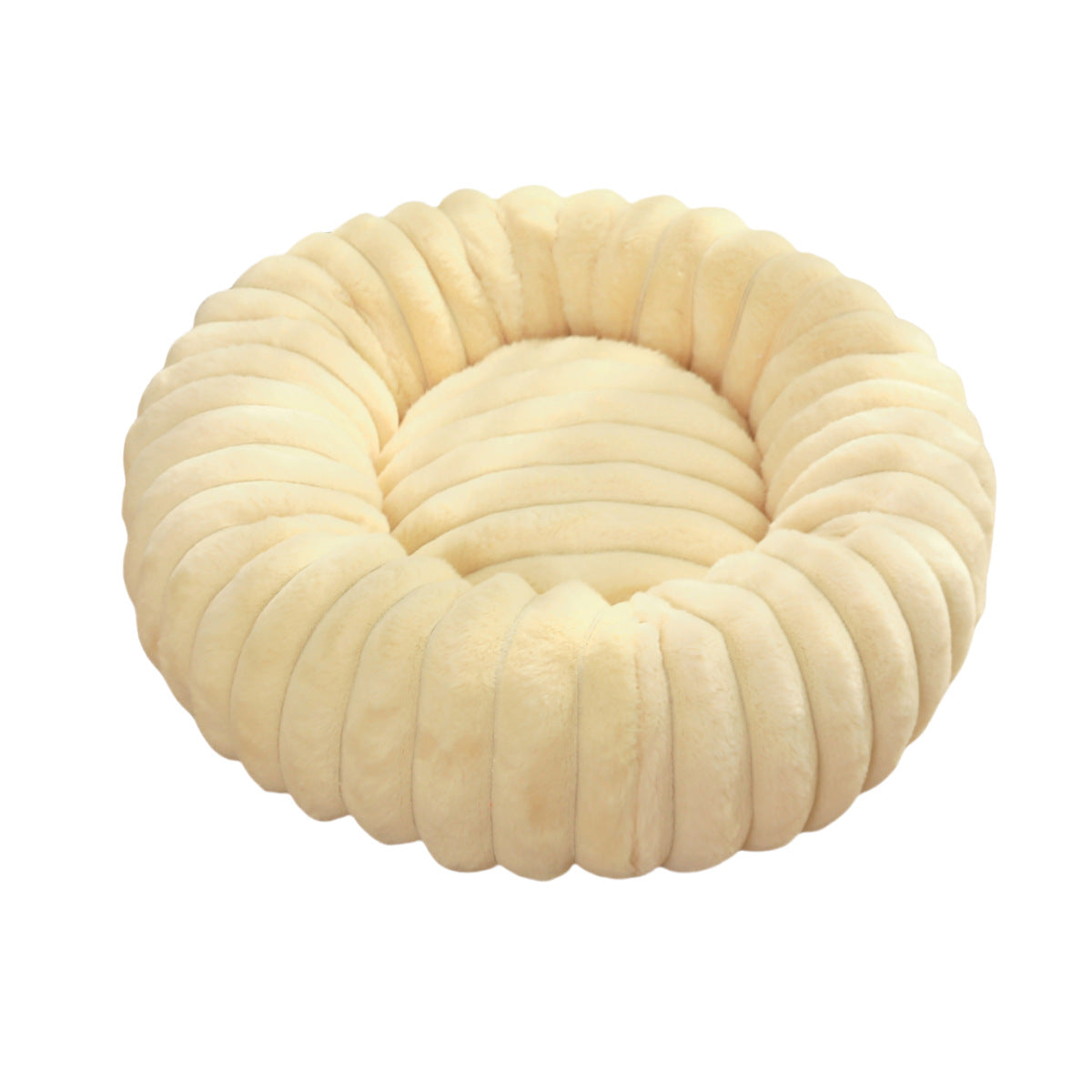 High Weight Plush Pet Nest Warm Round Indoor Bed