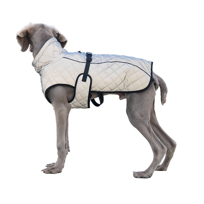 Pet Reflective Tactical Full-Body Jacket Clothing