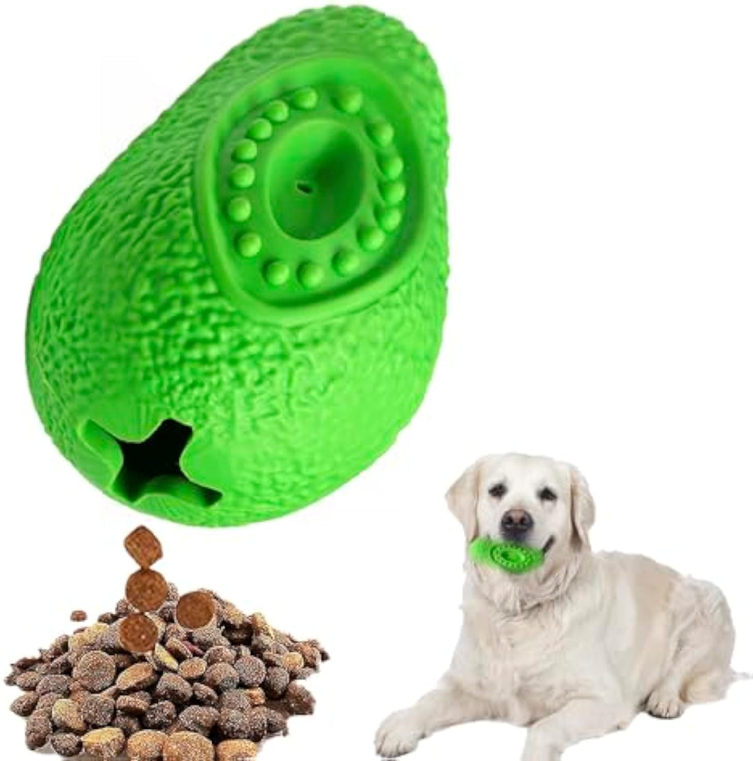 Heavy Duty Indestructible Rubber Chew Toy For Pets