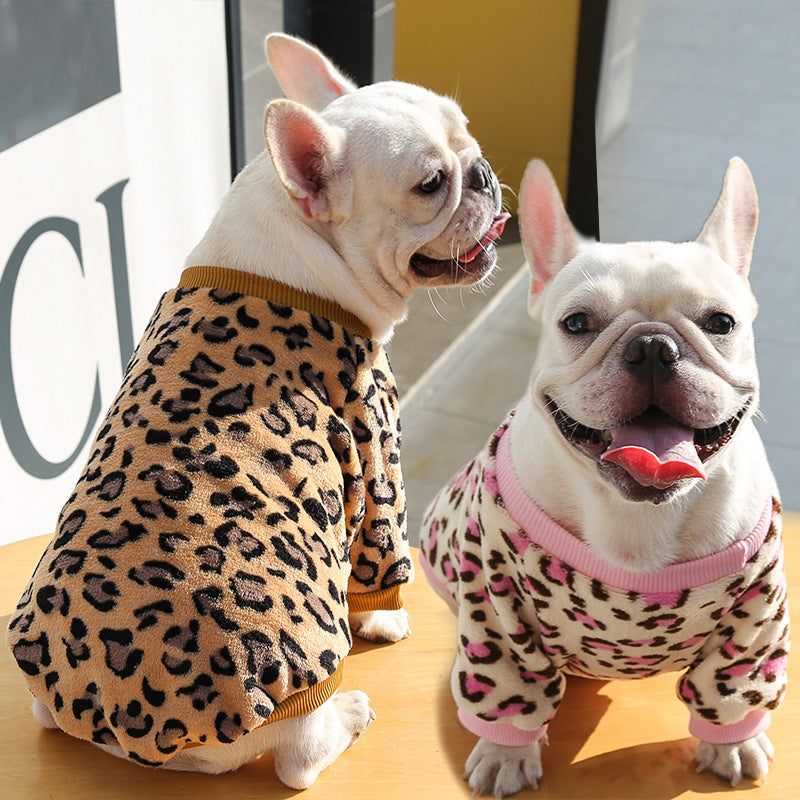 Pet Warm Autumn Winter Pajamas Jacket
