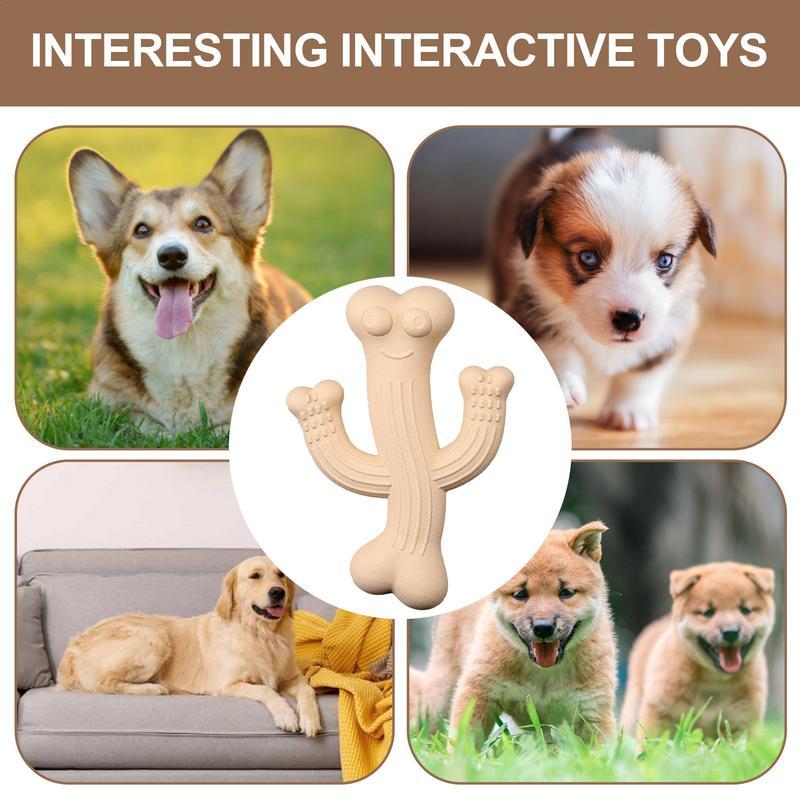 Cactus Chew Toy Durable Interactive Pet Toy