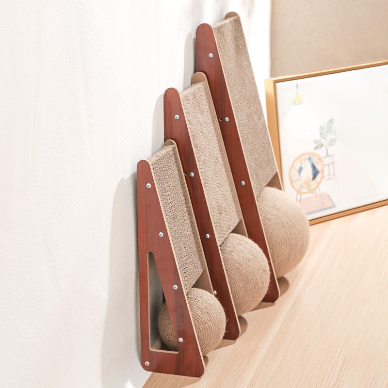 Pet Corrugated Scratching Board Interactive Toy