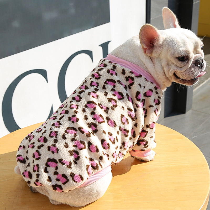 Pet Warm Autumn Winter Pajamas Jacket