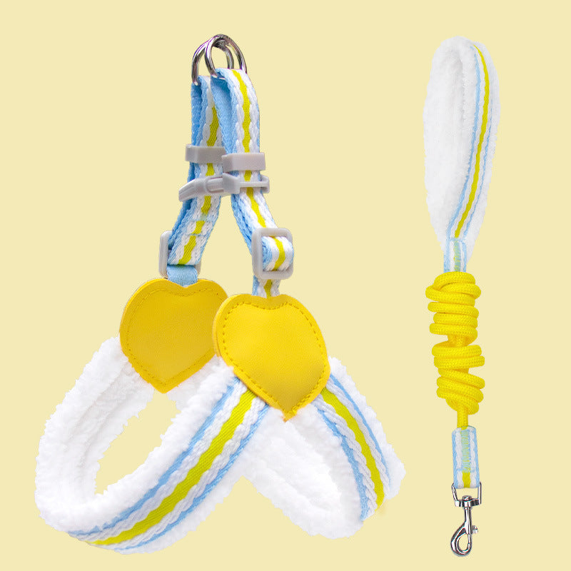 Breathable Summer Pet Harness Leash Small Medium