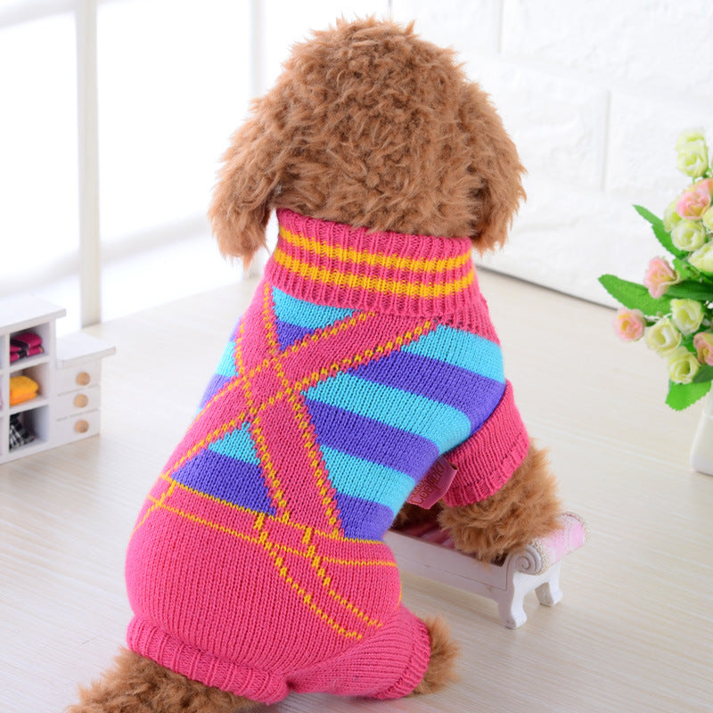 Warm Knit Sweater For Pets