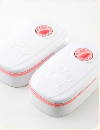Automatic Pet Feeder Smart Timer Food Dispenser Bowl