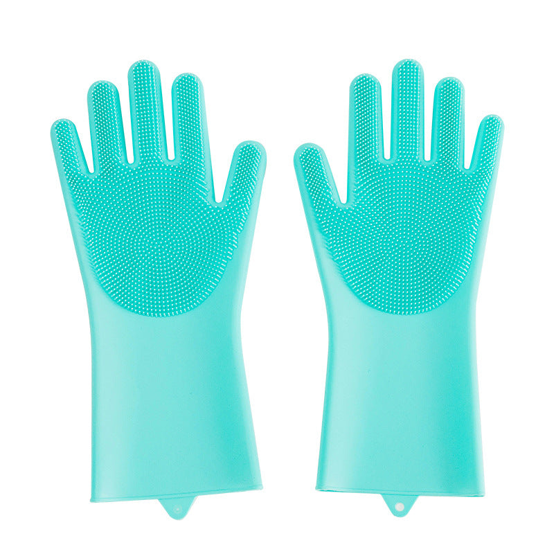 Silicone Pet Grooming Brush Glove Hair Massage Tool