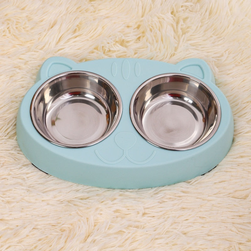 Pet Water and Food Feeding Bowl