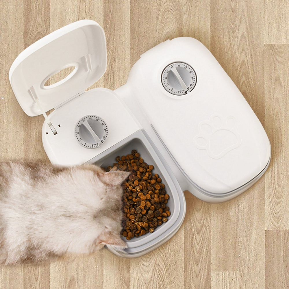 Automatic Pet Feeder Smart Timer Food Dispenser Bowl