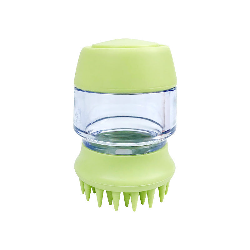 Pet Bath Grooming Brush Silicone Massage Hair Cleaner