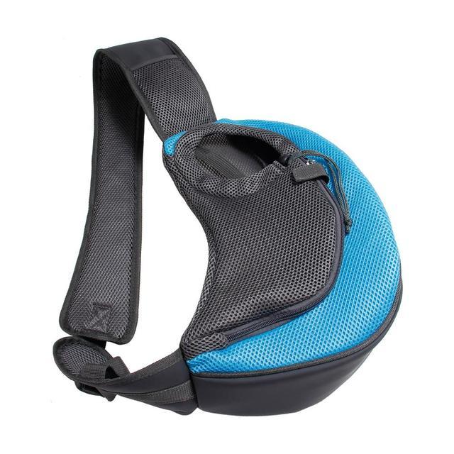 Outdoor Mesh Oxford Pet Carrier Shoulder Sling Bag