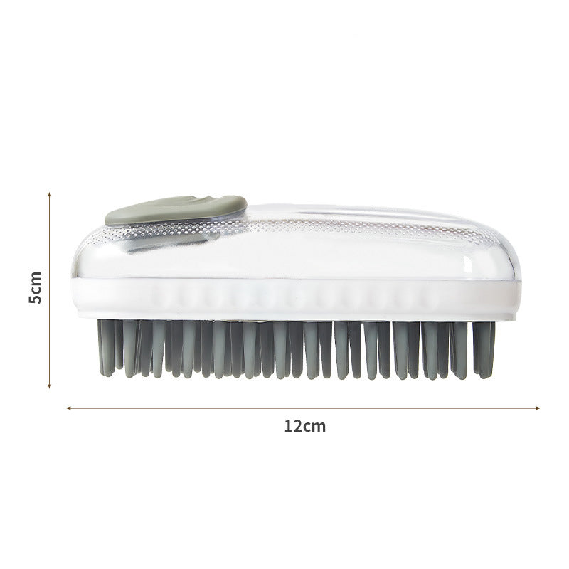 Silicone Pet Bath Massage Cleaning Brush