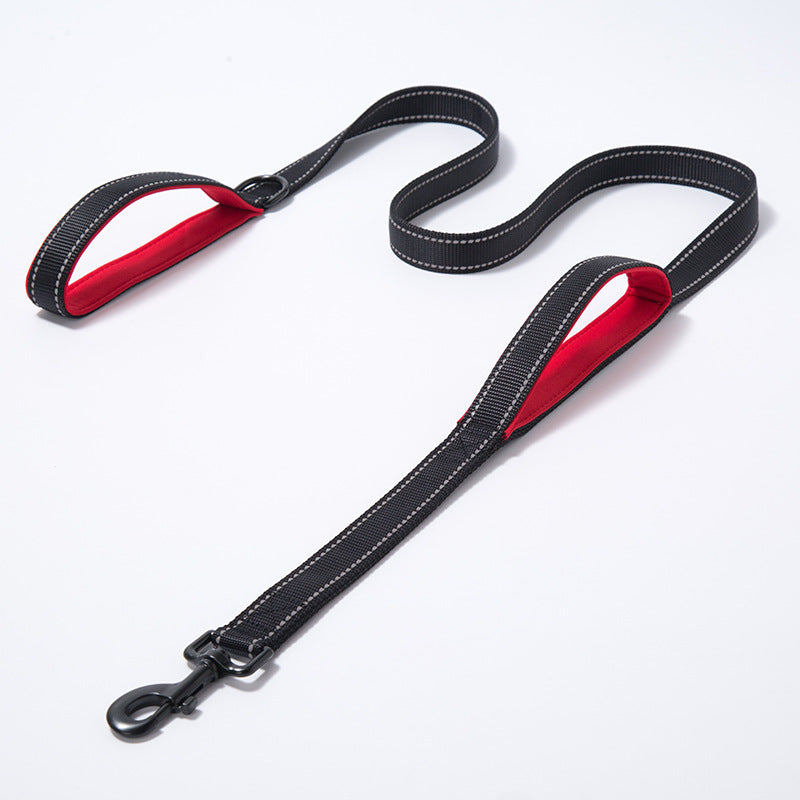 Reflective Double Thickened Nylon Pet Leash Durable Walking
