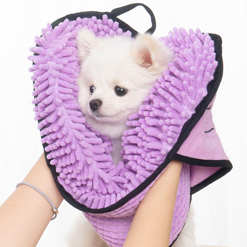 Super Absorbent Microfiber Pet Bath Towel Quick-Drying