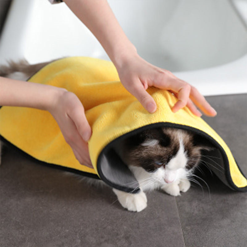 Plus-Size Absorbent Quick-Dry Pet Shower Towel