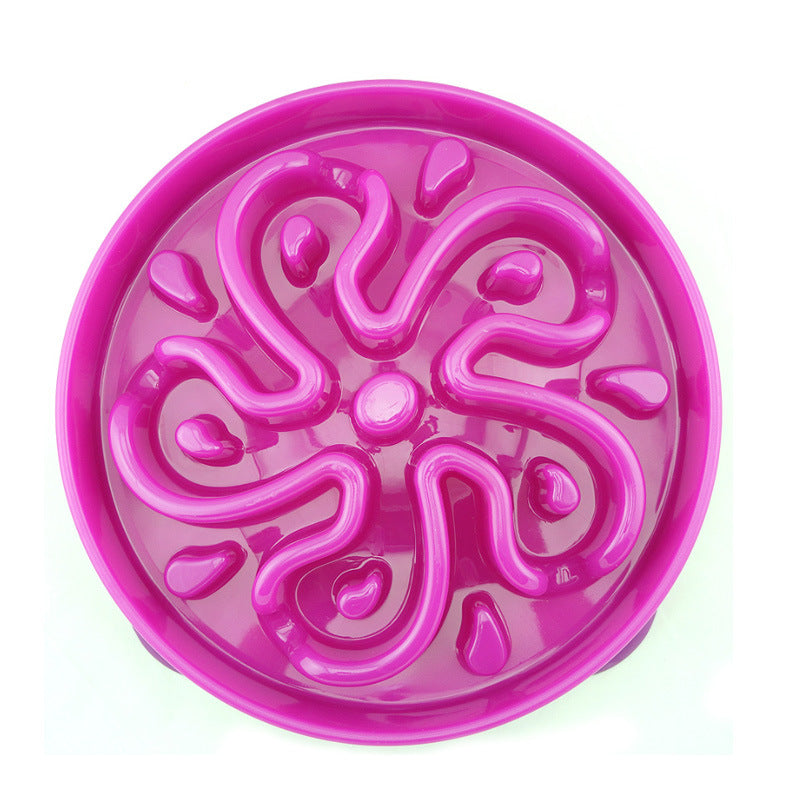 Slow Feed Anti-Choke Self-Licking Pet Food Bowl