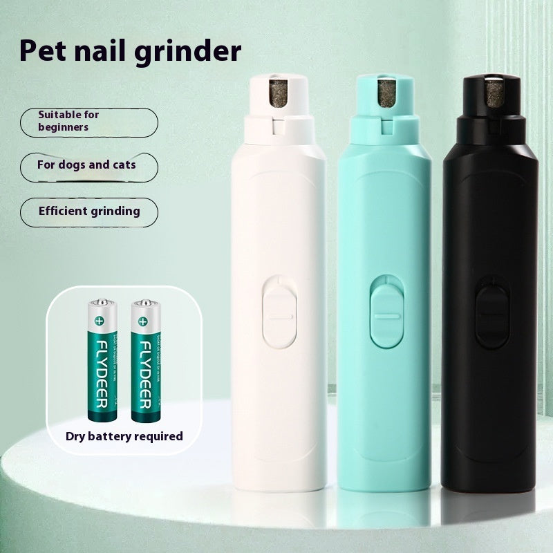 Pet Electric Nail Grinder Battery Operated Grooming Tool