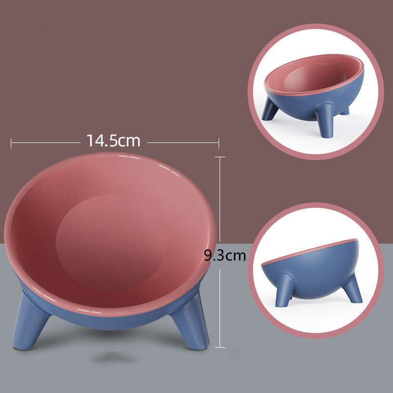 Elevated Pet Feeding Bowl Stand for Food and Water