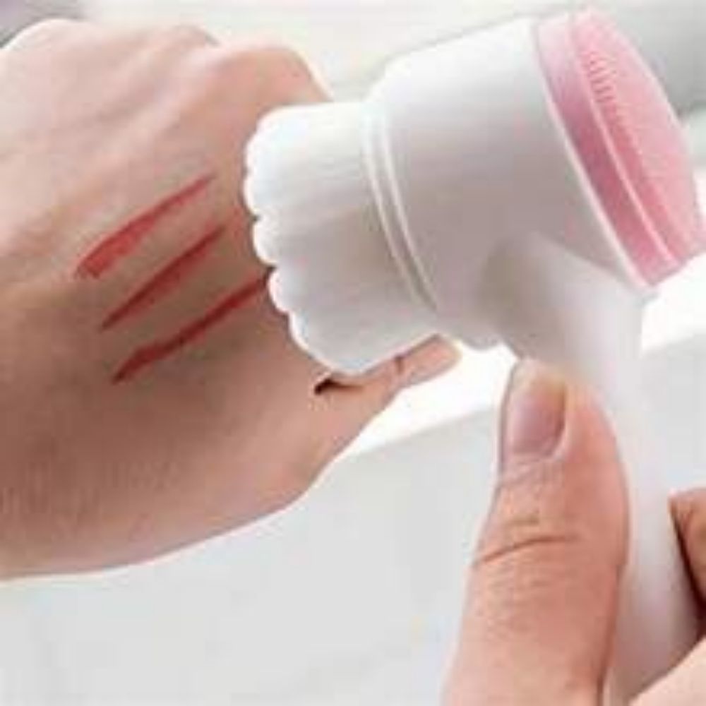Easy Clean Nylon Pet Paw Brush Gentle Grooming And Massage Tool