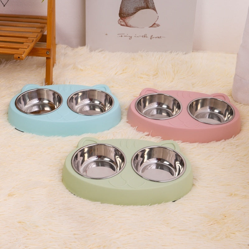 Pet Water and Food Feeding Bowl