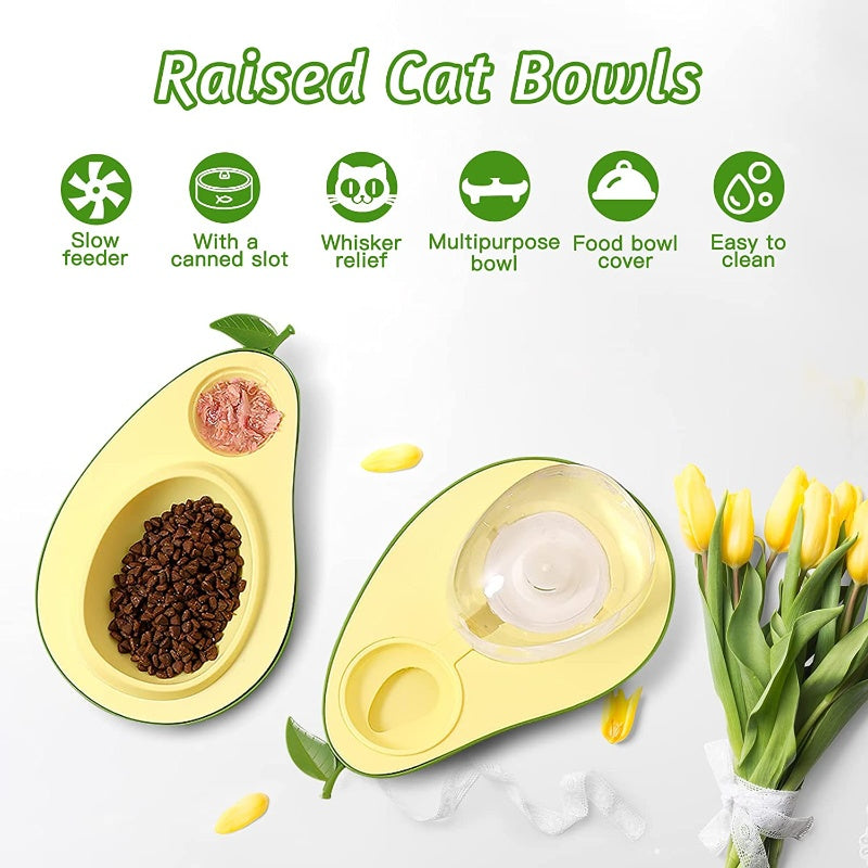 Automatic Pet Water Bottle Slow Feed Bowl