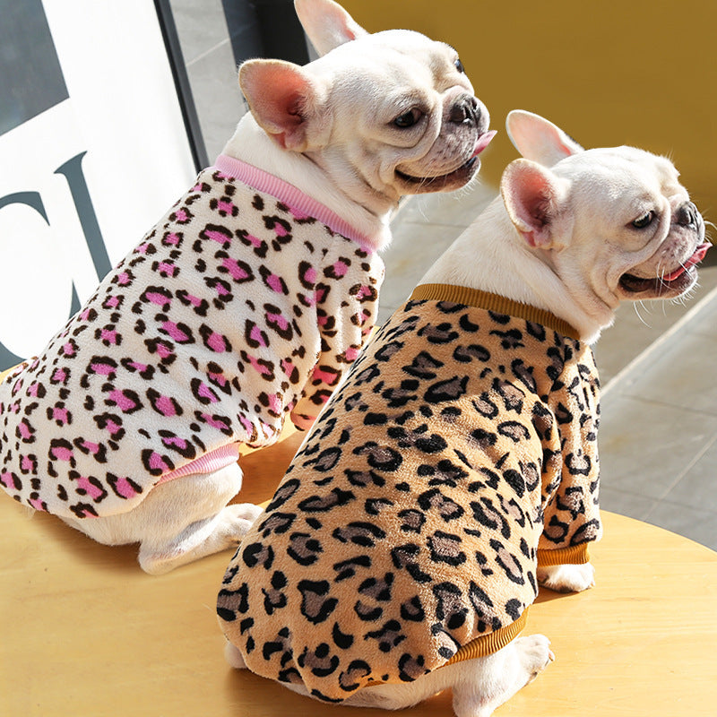 Pet Warm Autumn Winter Pajamas Jacket