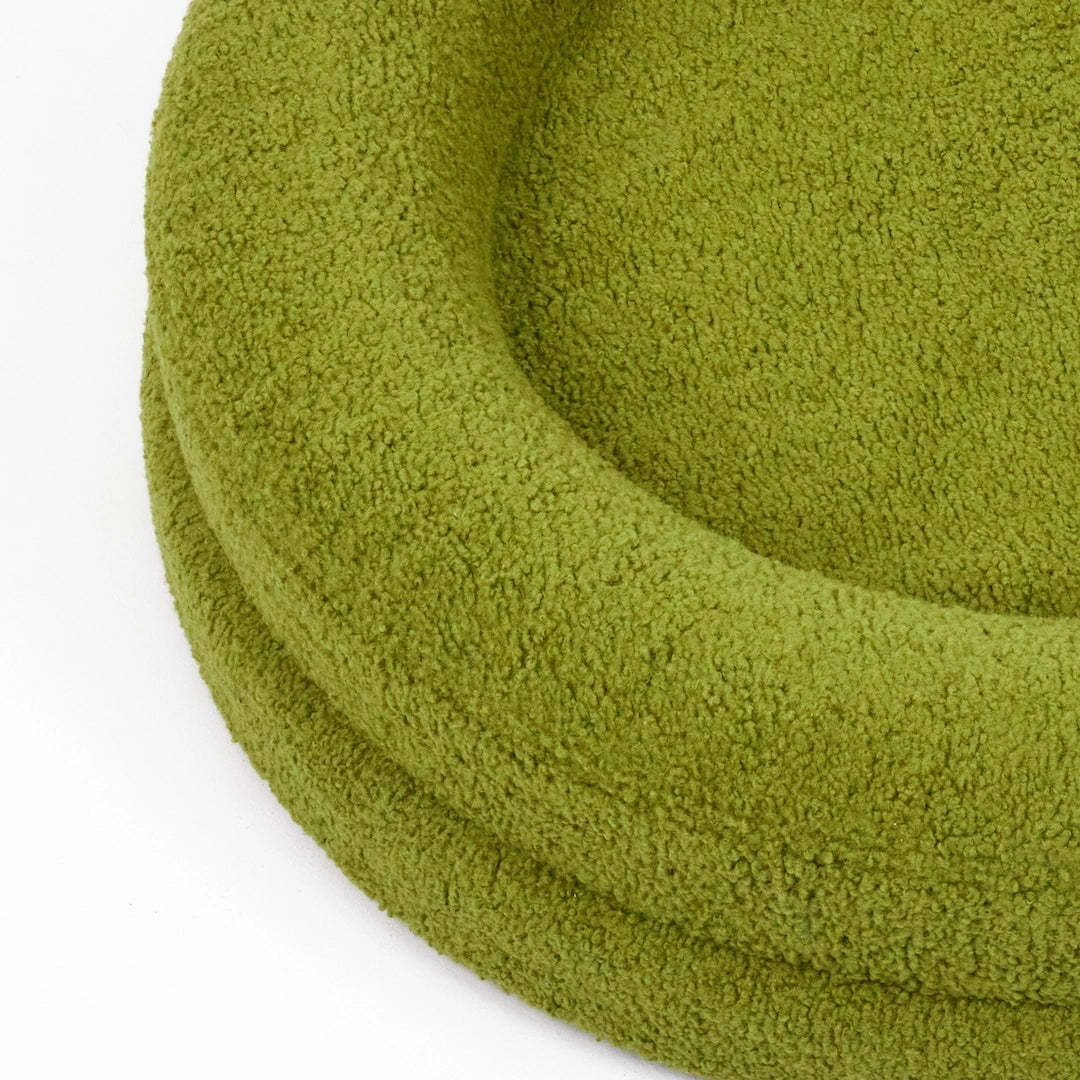 Household Solid Color Leisure Pet Round Bed Nest
