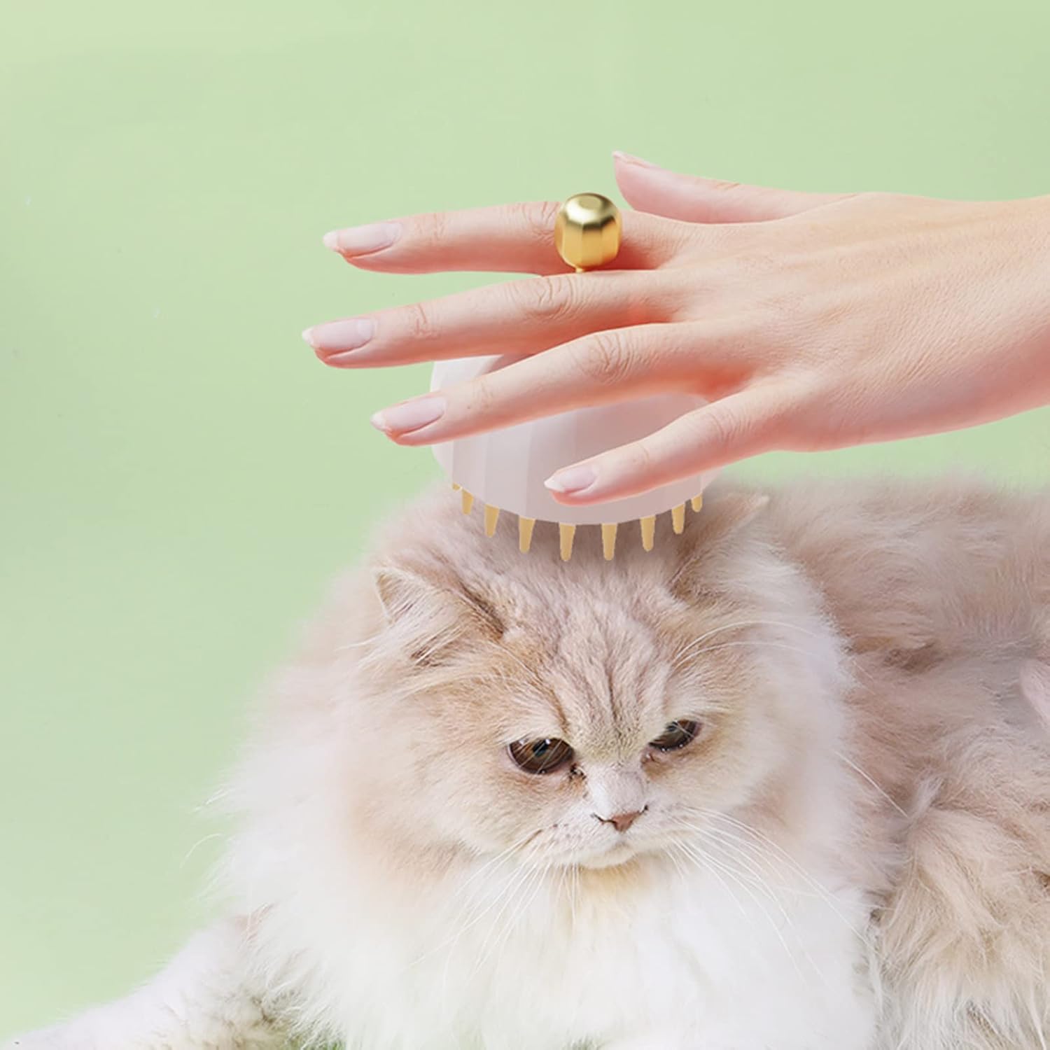 Pet Bath Massage Shampoo Brush Grooming Brush