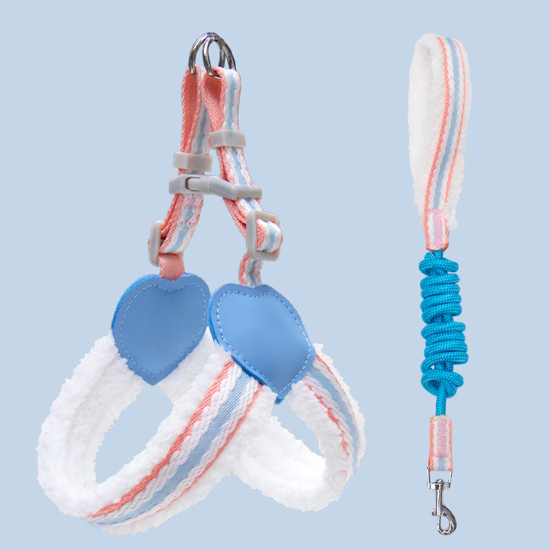 Breathable Summer Pet Harness Leash Small Medium