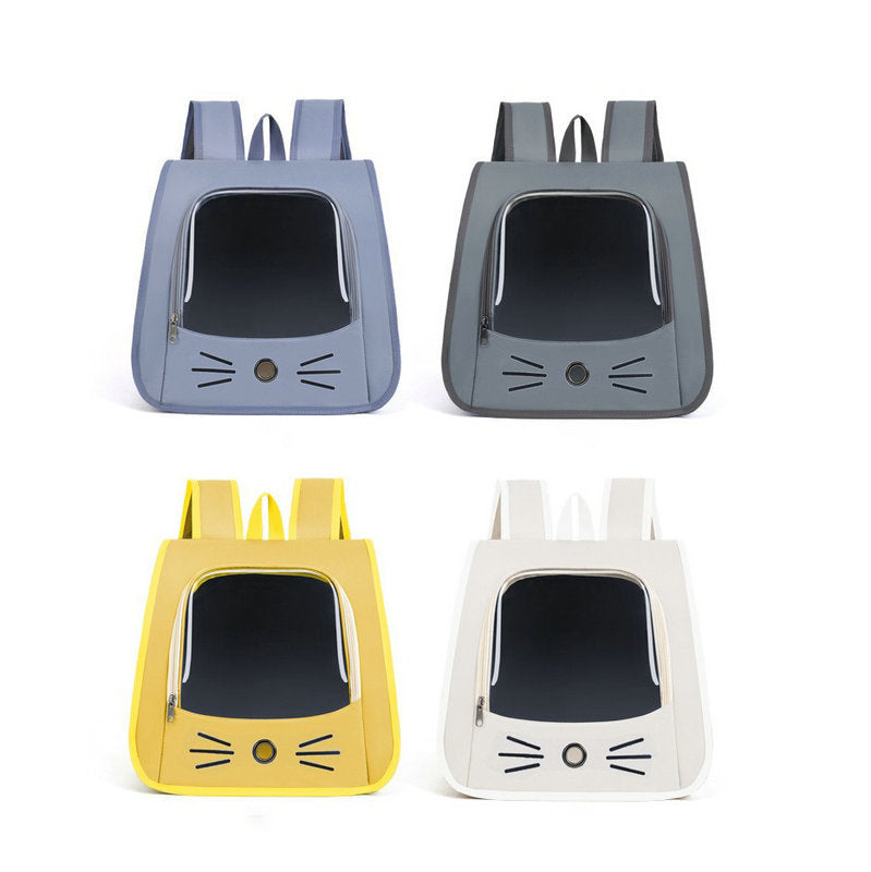 Pet Carrier Backpack Outdoor Breathable Travel Bag