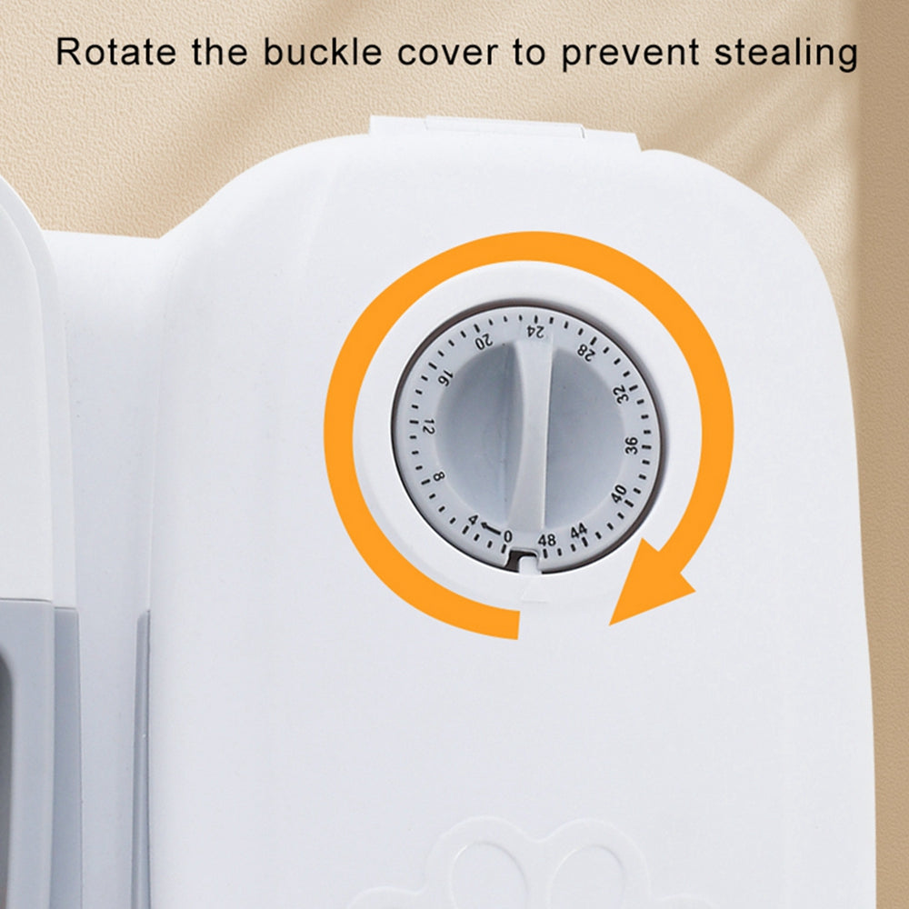 Automatic Pet Feeder Smart Timer Food Dispenser Bowl