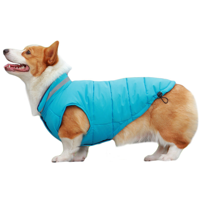 Thick Waterproof Double-Sided Reflective Pet Jacket