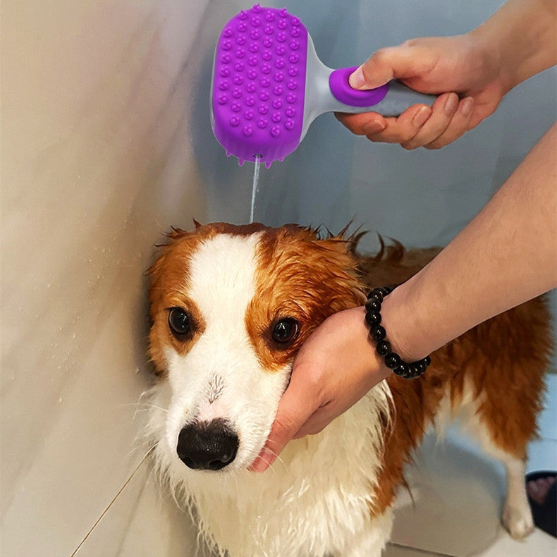 Pet Bath and Shower Hair Cleaning Brush