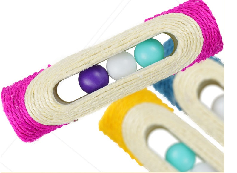 Long Sisal Drum Interactive Pet Toys