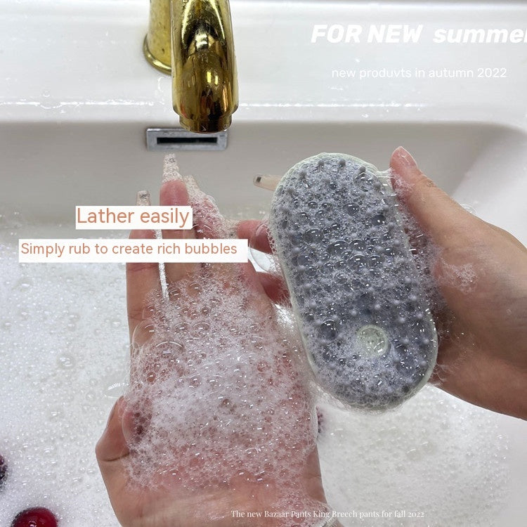 Handheld Pet Bath Massage Hair Cleaning Brush