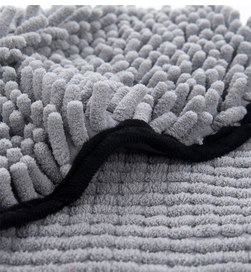 Super Absorbent Microfiber Pet Bath Towel Quick-Drying