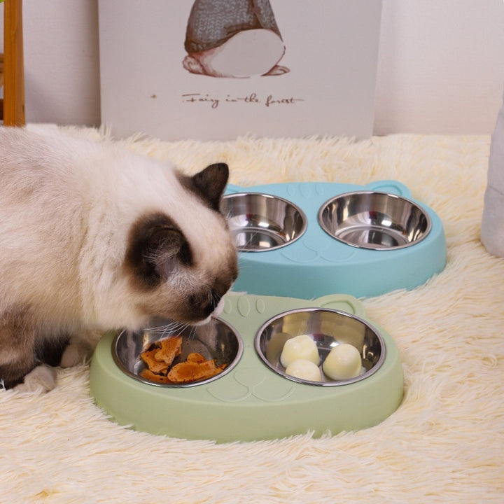 Pet Water and Food Feeding Bowl