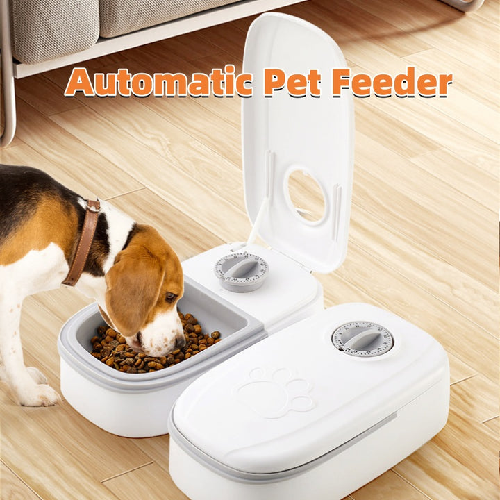 Automatic Pet Feeder Smart Timer Food Dispenser Bowl