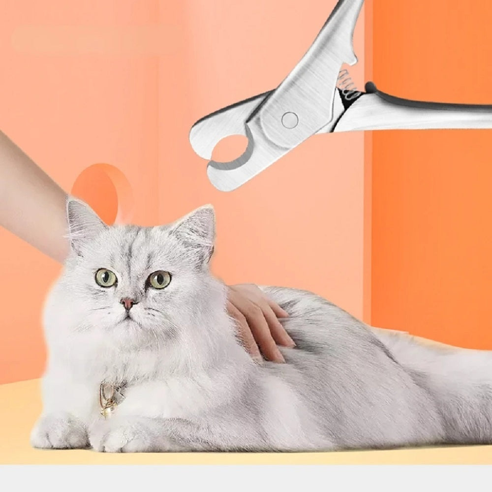 Professional Pet Nail Clipper Sharp Safety Stainless Steel Trimmer
