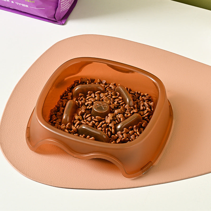 Pet Slow Feed Anti-Choke Water and Food Bowl