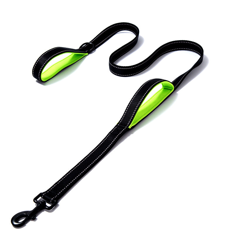 Reflective Double Thickened Nylon Pet Leash Durable Walking