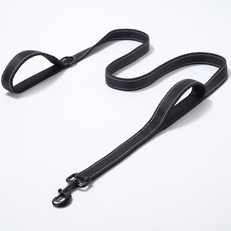 Reflective Double Thickened Nylon Pet Leash Durable Walking