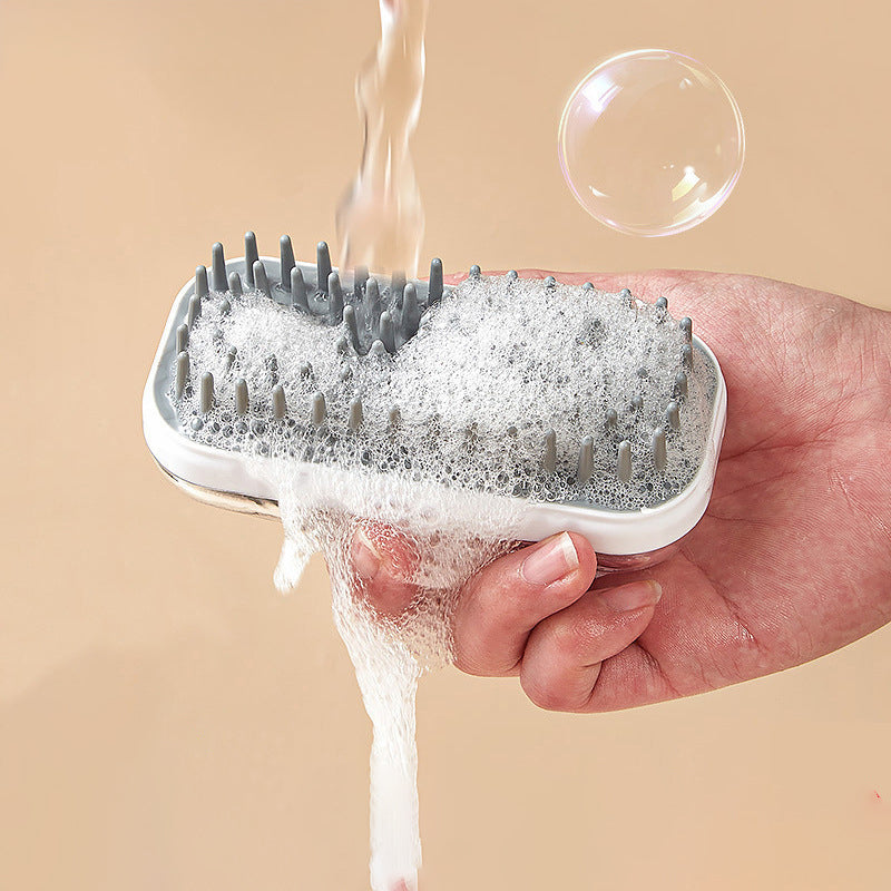 Silicone Pet Bath Massage Cleaning Brush