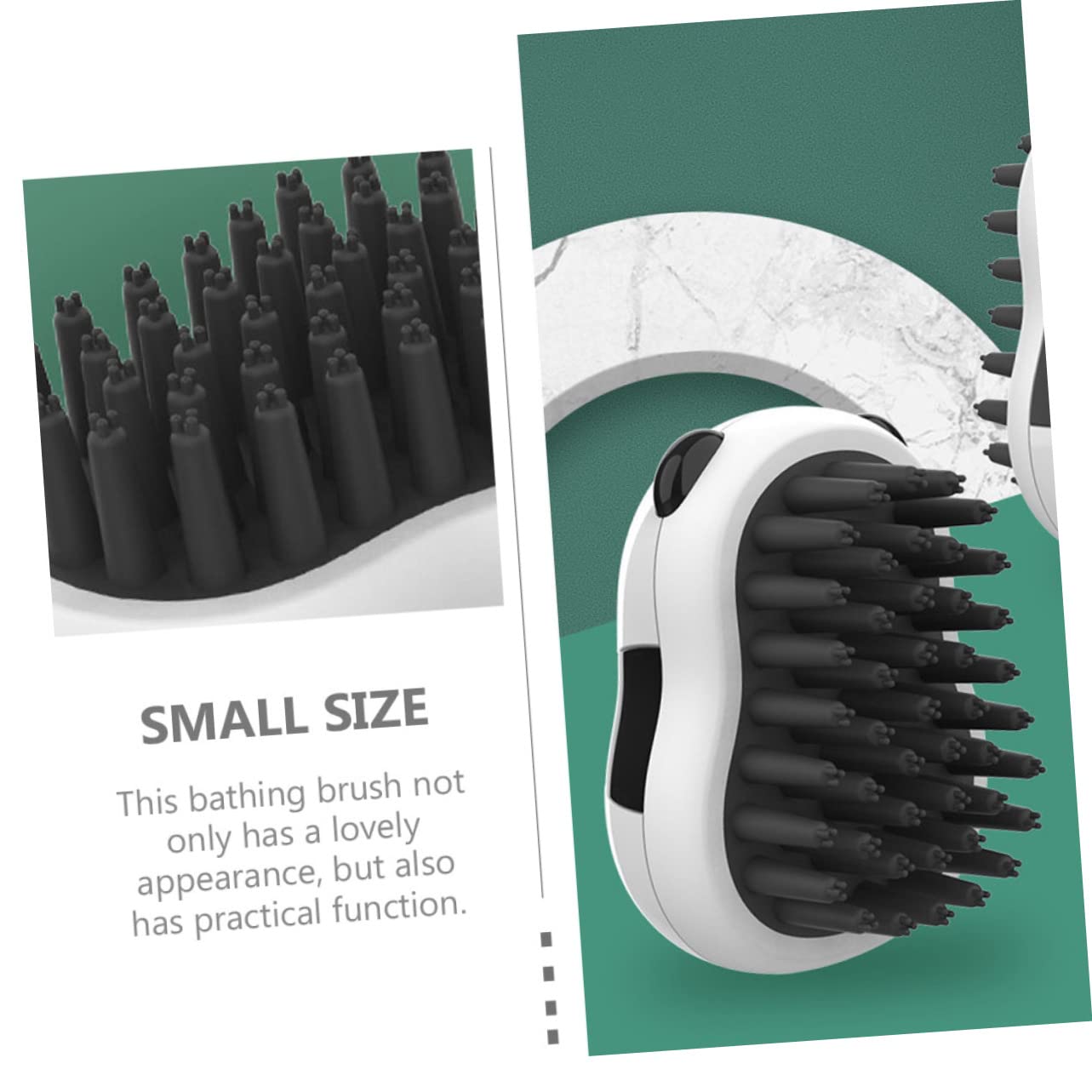 Pet Bath Grooming Brush Hair Removal Cleaning Glove