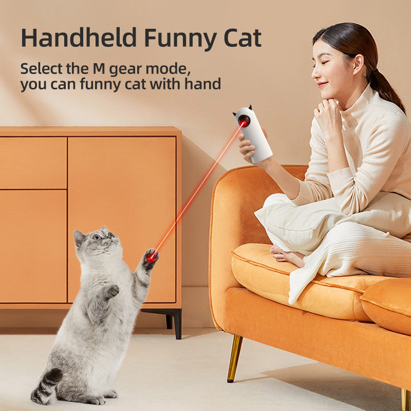 Automatic Infrared Interactive Pet Teaser Toy