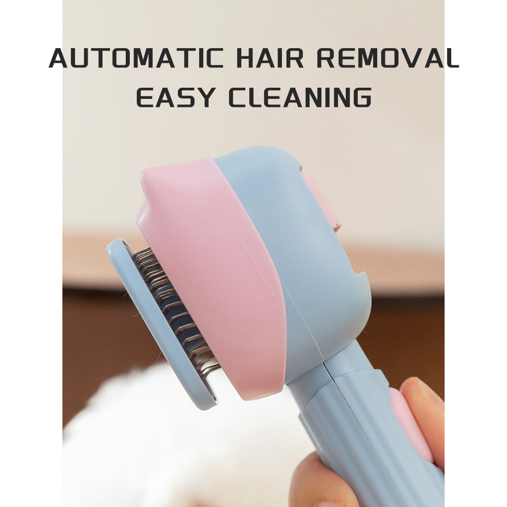 Pet Deshedding And Dematting Grooming Brush Reduces Shedding