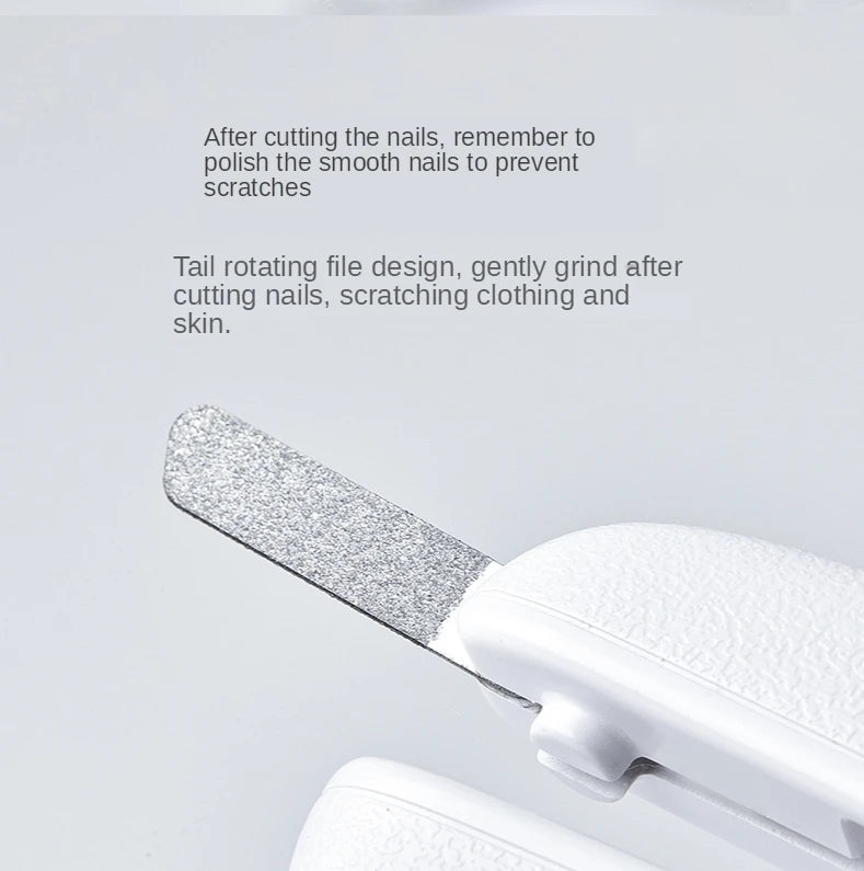 Professional Pet Nail Clippers Scissors LED Light Trimmer