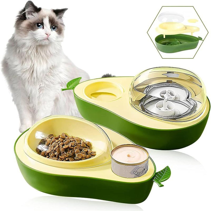 Automatic Pet Water Bottle Slow Feed Bowl