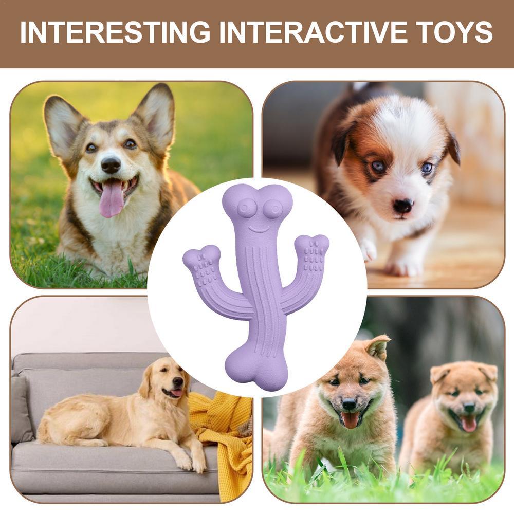 Cactus Chew Toy Durable Interactive Pet Toy